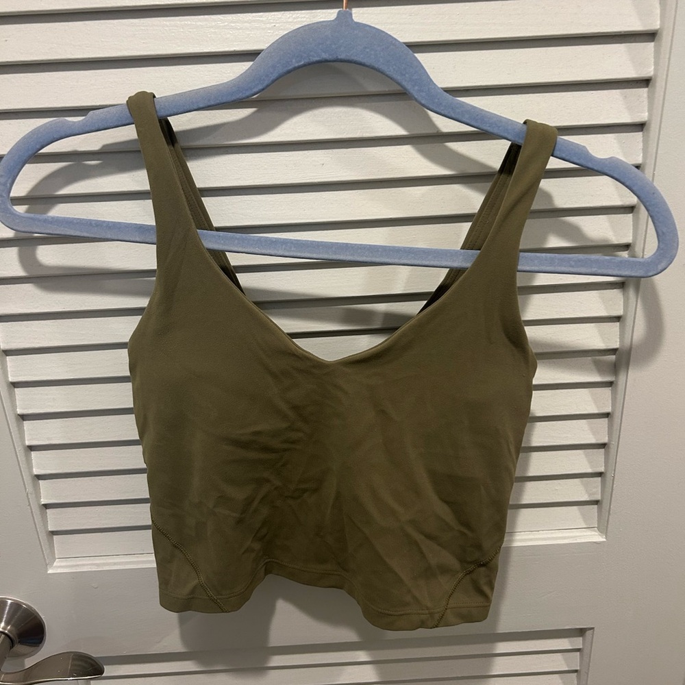 Lululemon Align Tank Size 2 in green